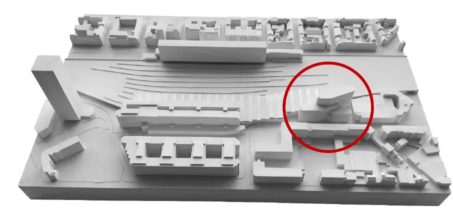 Implantation du projet - source Artbuild