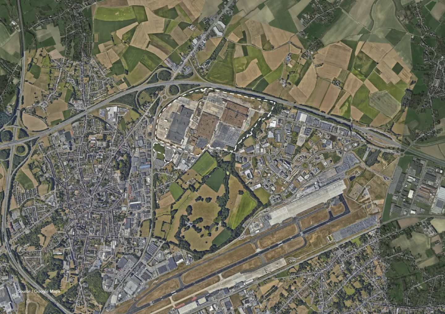 SAR_Gosselies_RIE_Source-Google Maps